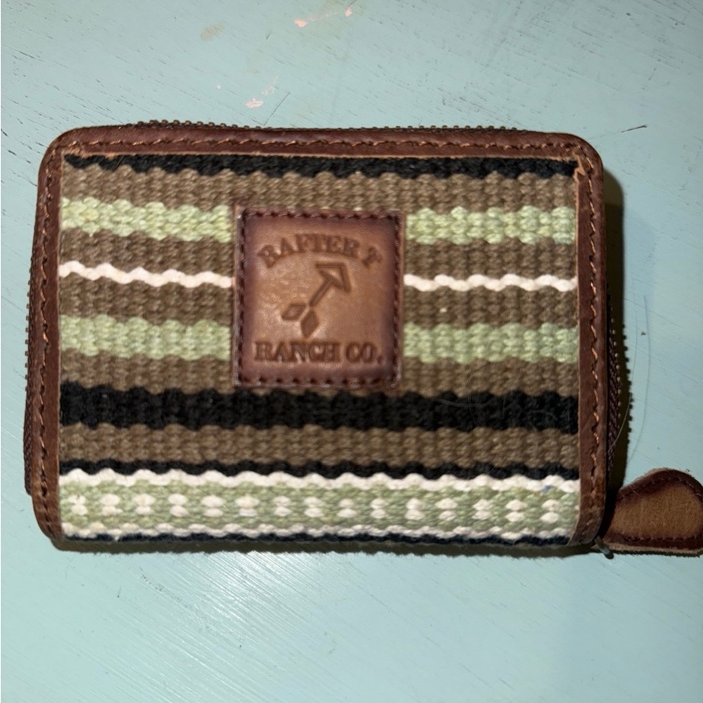 Rafter T Ranch Co. Striped Wallet